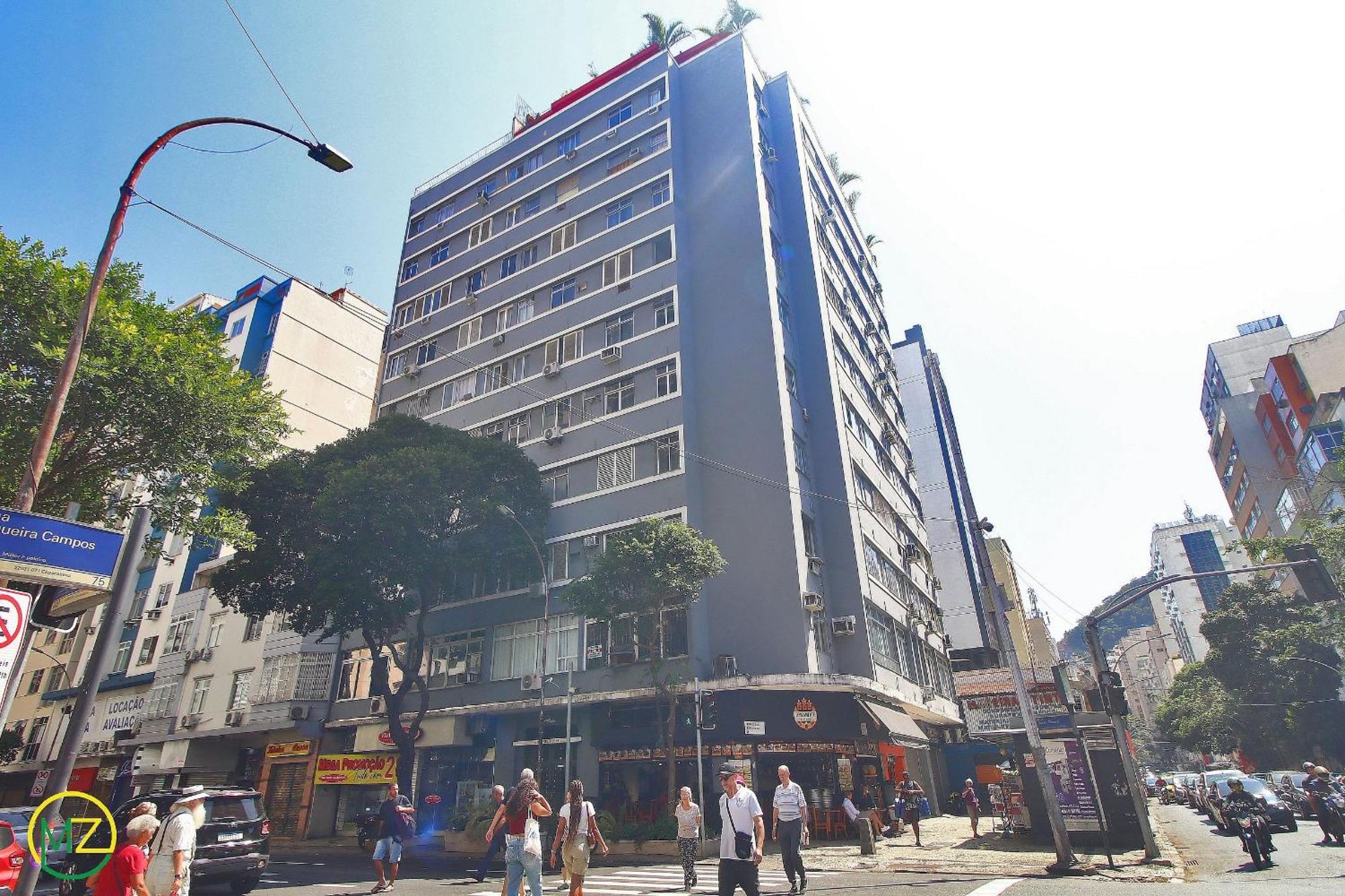 Apartamento Moderno Sala E No Posto 4 Em Copa *