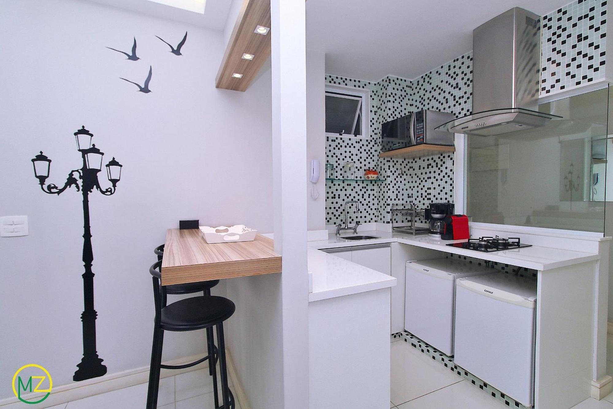 Apartamento Moderno Sala E No Posto 4 Em Copa Rio de Janeiro