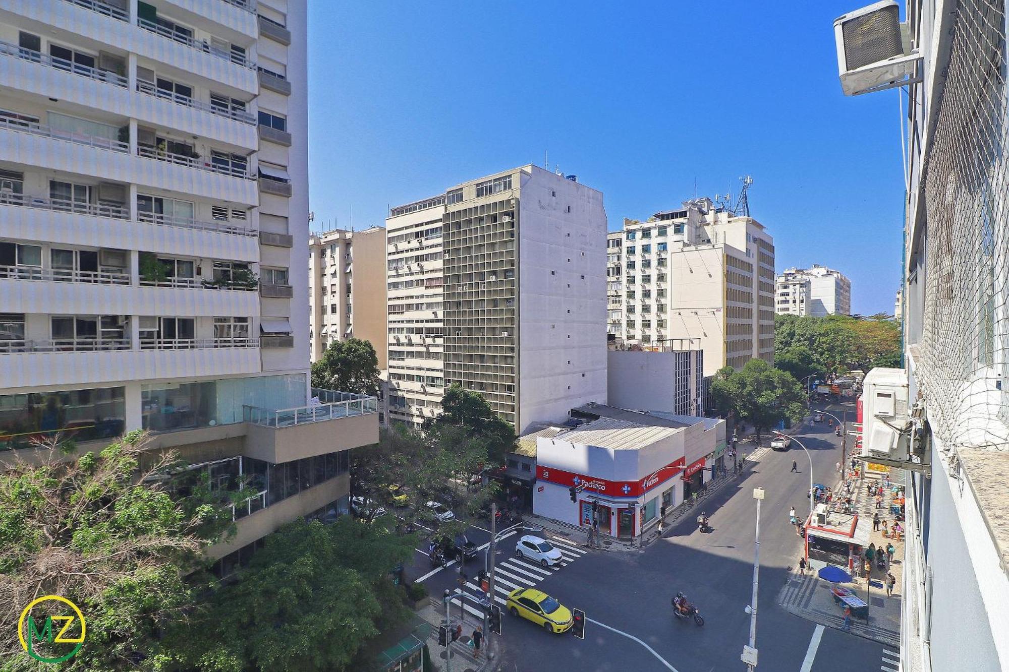 Moderno Sala E No Posto 4 Em Copa Apartamento